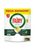 Fairy Hepsi Bir Arada Bulaşık Makinesi Deterjanı  Tableti 84 Yıkama Limon Kokulu