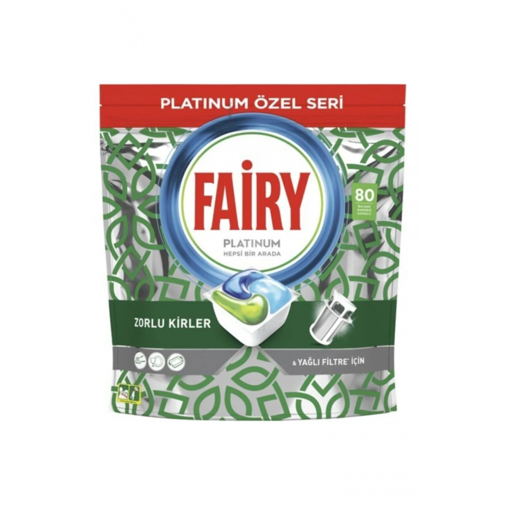 Fairy Platinum Özel Seri Bulaşık Makinesi Kapsülü 80 li