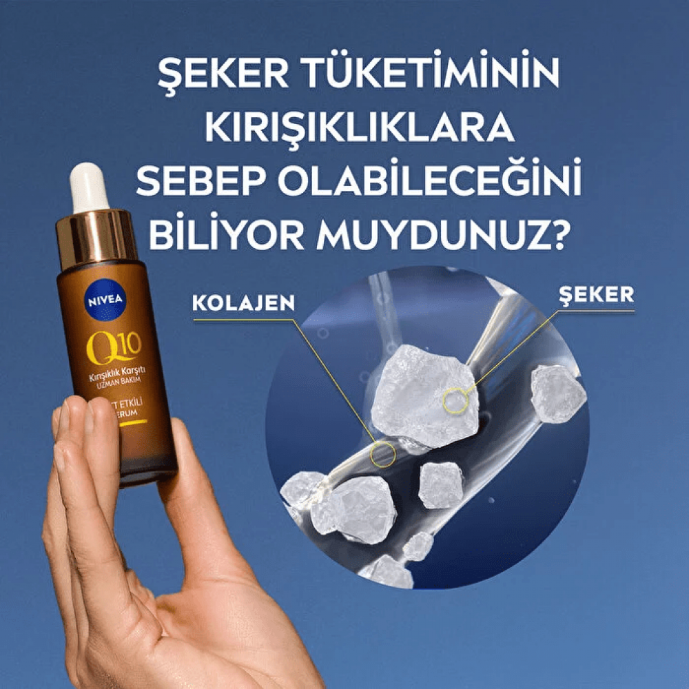 Nivea Q10 Kırışıklık Karşıtı Çift Etkili Cilt Serumu