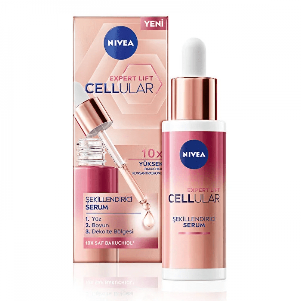 Nivea Cellular Expert Lift Doğal Retinol Alternatifi Saf Bakuchiol İçeren Cilt Serumu