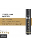 Taft Powerful Age (İnce ve Zayıflamış Saçlar İçin) Sprey 250 ml