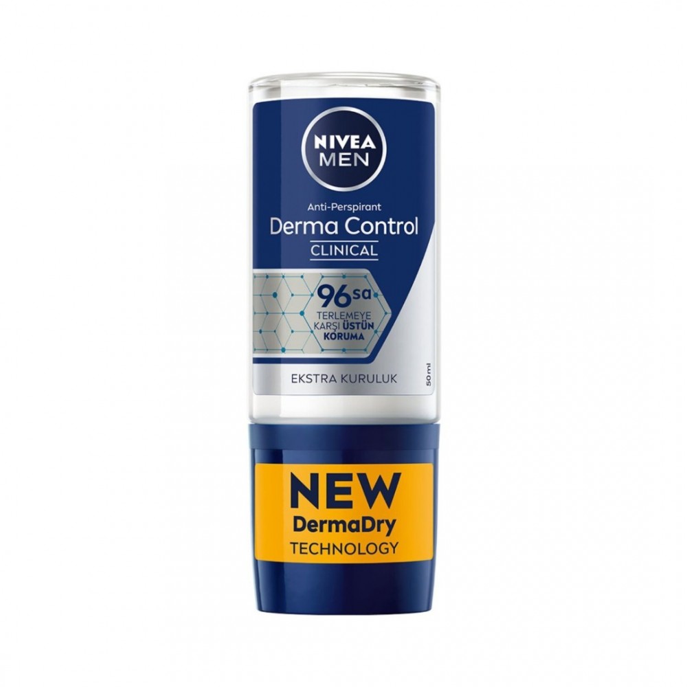 Nivea Men Erkek Roll-On Deodorant Derma Control Clinical 50 ml 