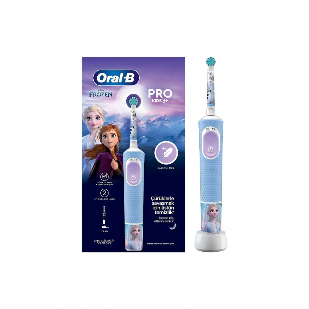 Oral-B Çocuk Şarjlı/elektrikli Diş Fırçası Frozen D100