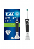 Oral-B D100 Vitality Cross Action Şarjlı Diş Fırçası Siyah