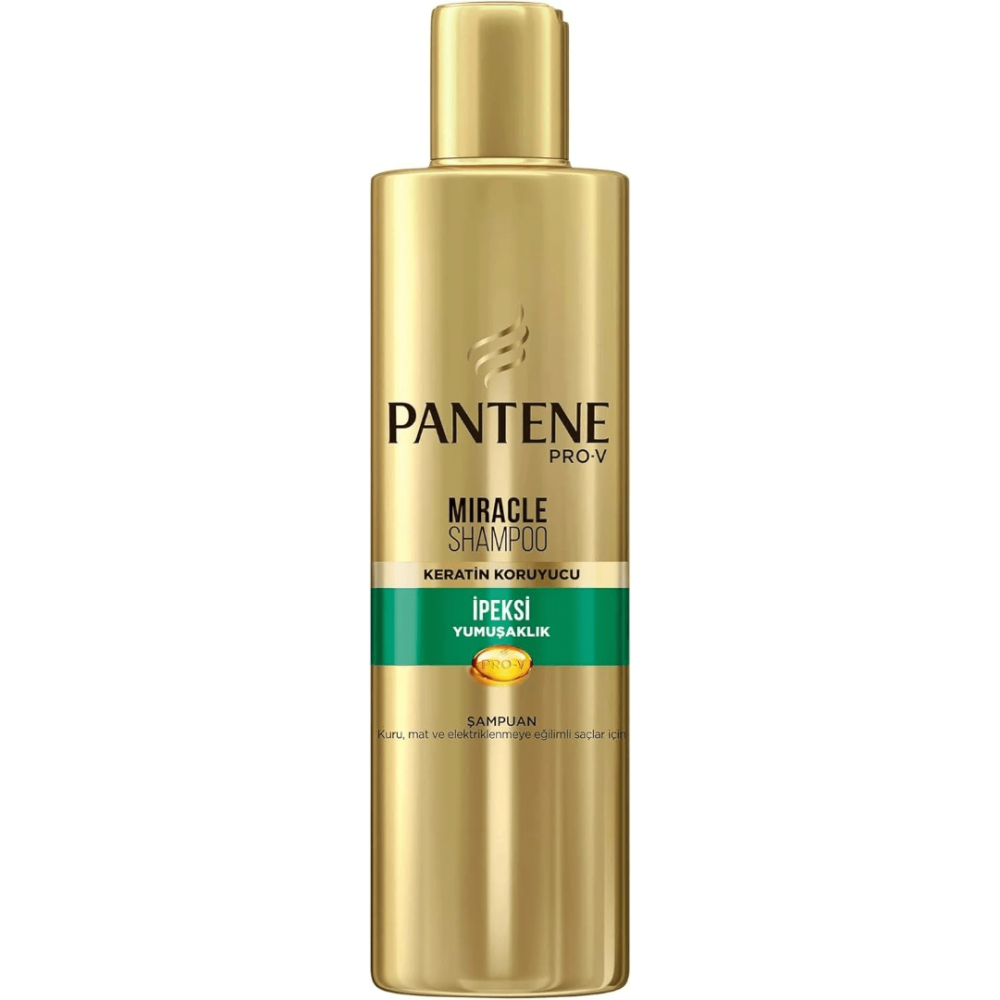 Pantene Miracle Şampuan İpeksi Yumuşaklık Keratin Koruyuculu 250 ml